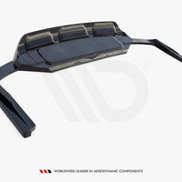Maxton Design - Rear Splitter (Vertical Bars) Audi SQ7 Mk2 (4M) Facelift
