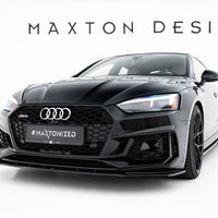 Maxton Design - FRONT SPLITTER V.1 AUDI RS5 F5 COUPE / SPORTBACK