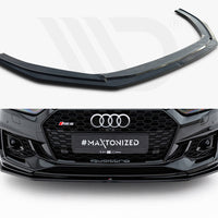 Maxton Design - FRONT SPLITTER V.2 AUDI RS5 F5 COUPE / SPORTBACK