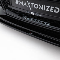 Maxton Design - FRONT SPLITTER V.2 AUDI RS5 F5 COUPE / SPORTBACK