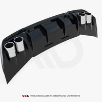 Maxton Design - Rear Valance V.3 + Exhaust Ends Imitation Cupra Formentor Mk1 Facelift