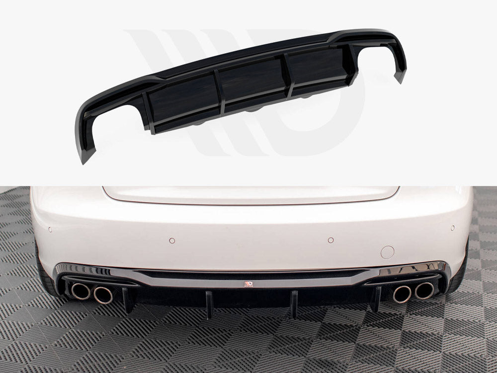 Maxton Design -Rear Valance Audi A5 8T Facelift (Version with dual exhausts on both sides)