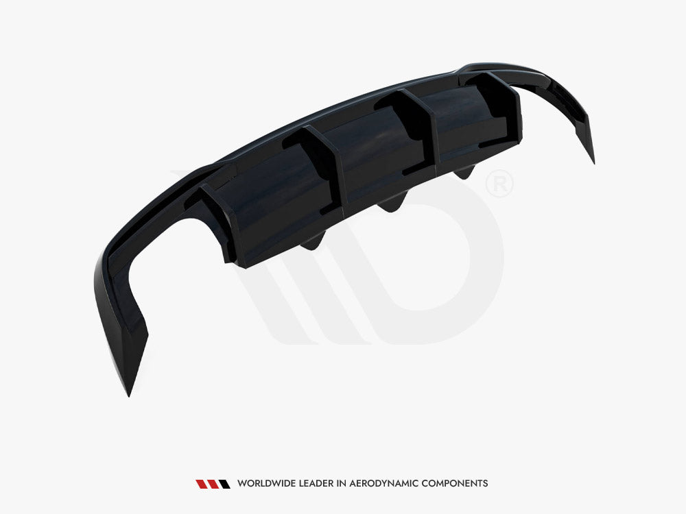 Maxton Design -Rear Valance Audi A5 8T Facelift (Version with dual exhausts on both sides)