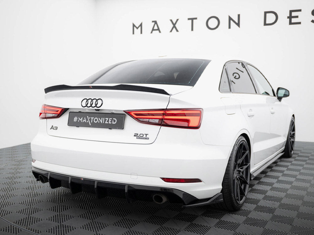 Maxton Design -Rear Side Splitters V.2 Audi A3 Sedan 8V Facelift