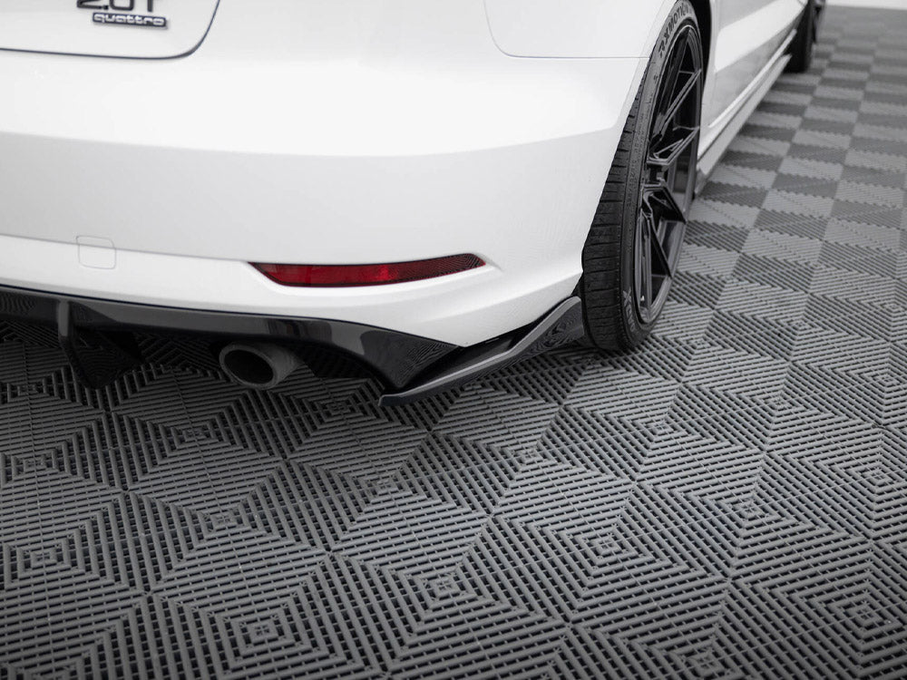 Maxton Design -Rear Side Splitters V.2 Audi A3 Sedan 8V Facelift
