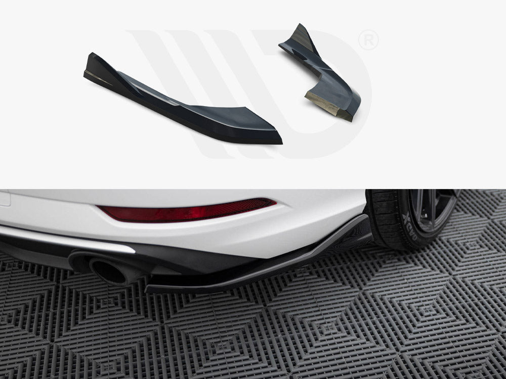 Maxton Design -Rear Side Splitters V.1 Audi A3 Sedan 8V Facelift