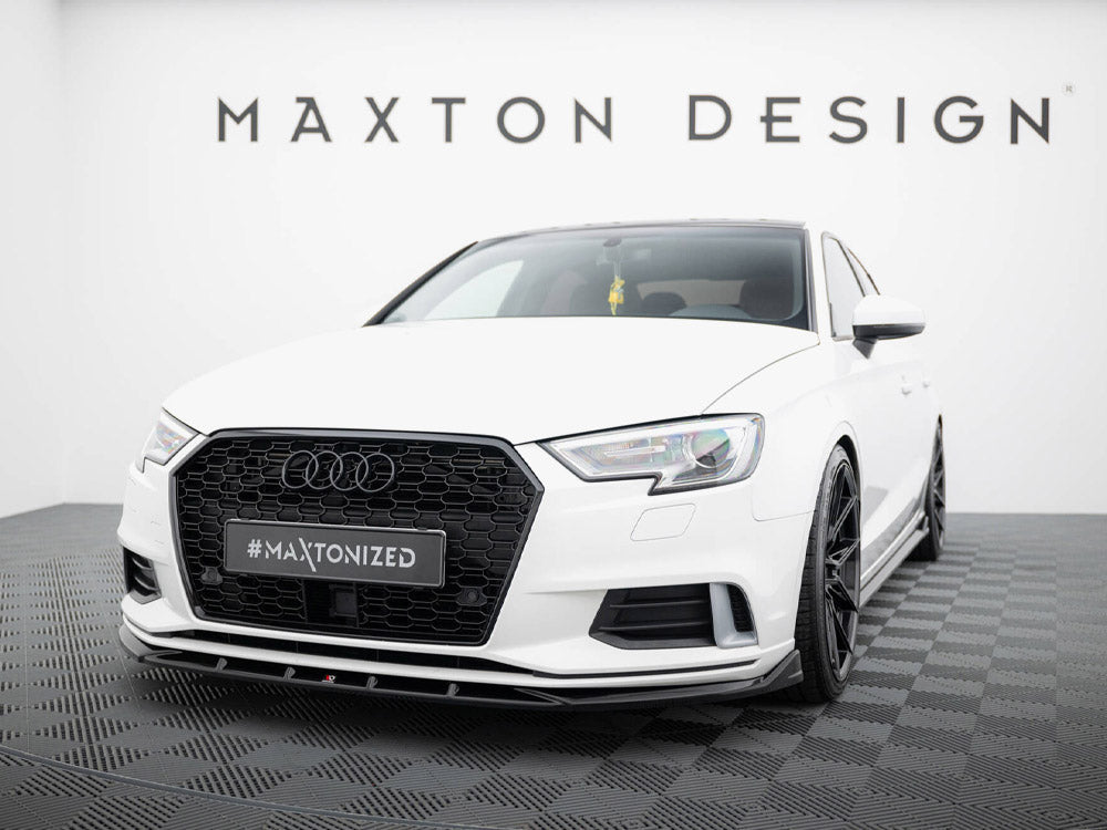 Maxton Design - Front Splitter Audi A3 Sedan 8V Facelift