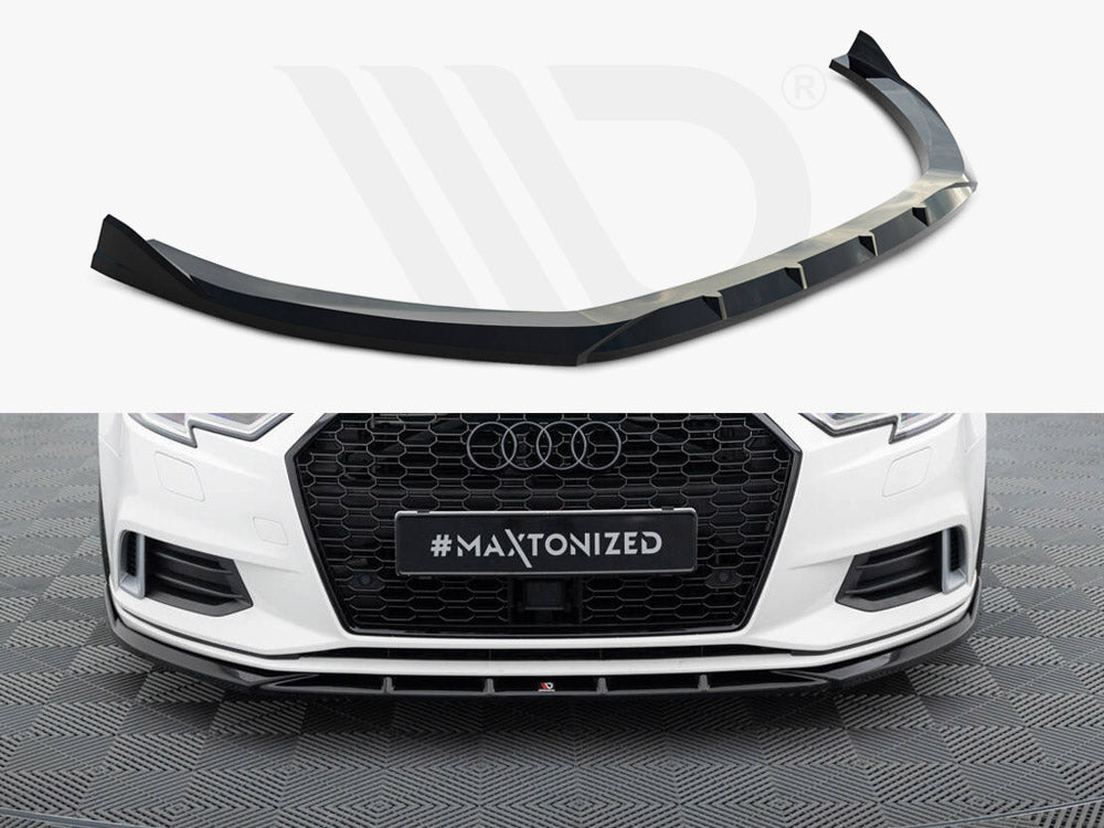 Maxton Design - Front Splitter Audi A3 Sedan 8V Facelift