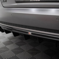 Maxton Design - Rear Valance Audi A4 S-Line B9 (Version with dual exhaust tips on one side)
