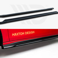 Maxton Design - Side Skirts Diffusers V.1 Volkswagen Golf GTI Clubsport Mk8 Facelift