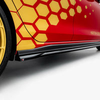 Maxton Design - Side Skirts Diffusers V.1 Volkswagen Golf GTI Clubsport Mk8 Facelift