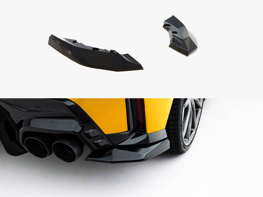 Maxton Design - Rear Side Splitters V.2 BMW 1 M-Pack F70