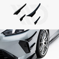 Maxton Design - Front Bumper Wings (Canards) BMW 1 M-Pack F70