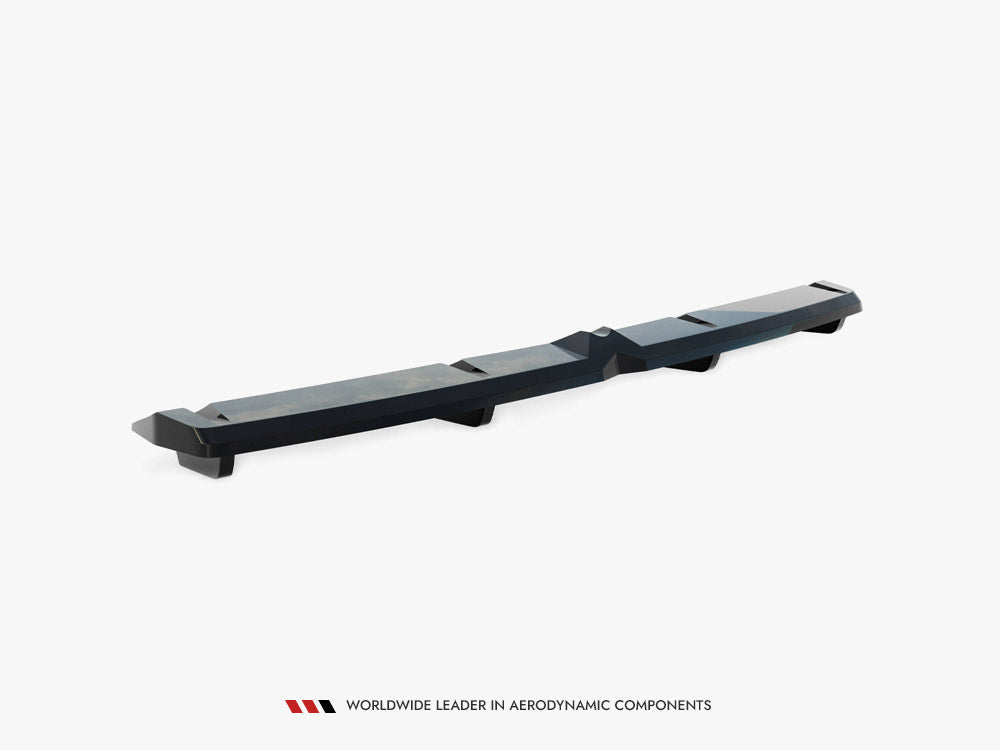 Maxton Design -Central Rear Splitter (Vertical Bars) Hyundai Elantra N Mk7