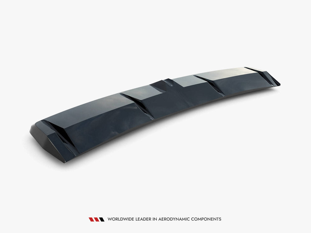 Maxton Design -Central Rear Splitter (Vertical Bars) Hyundai Elantra N Mk7