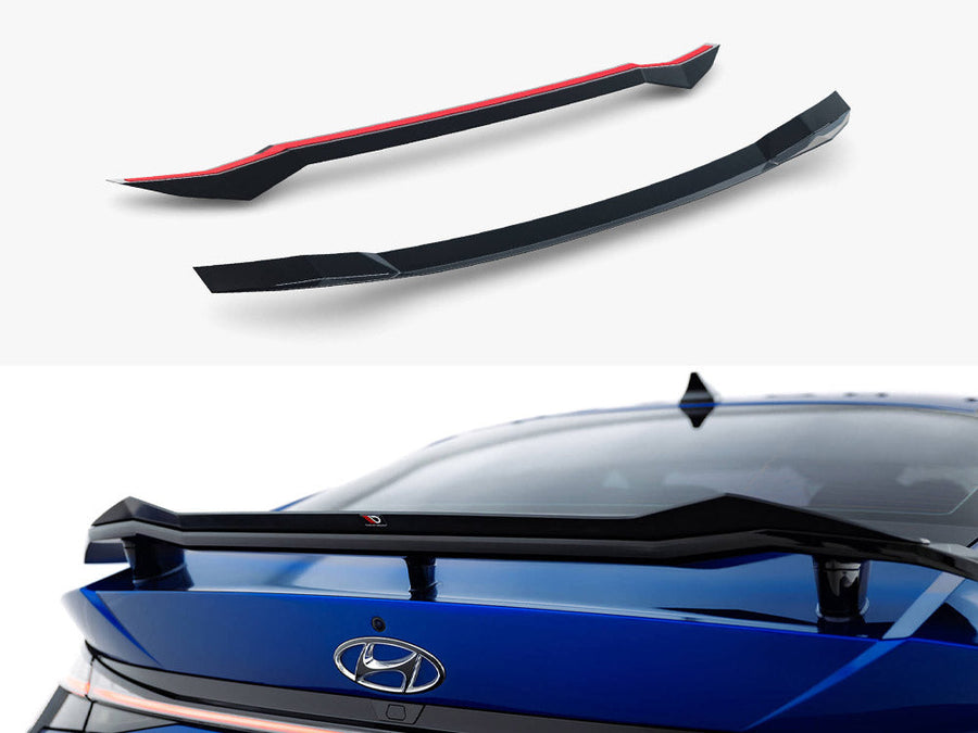 Maxton Design - Spoiler CAP Hyundai Elantra N Mk7