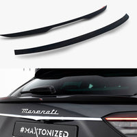 Maxton Design - Lower Spoiler CAP Maserati Levante GT Mk1 Facelift