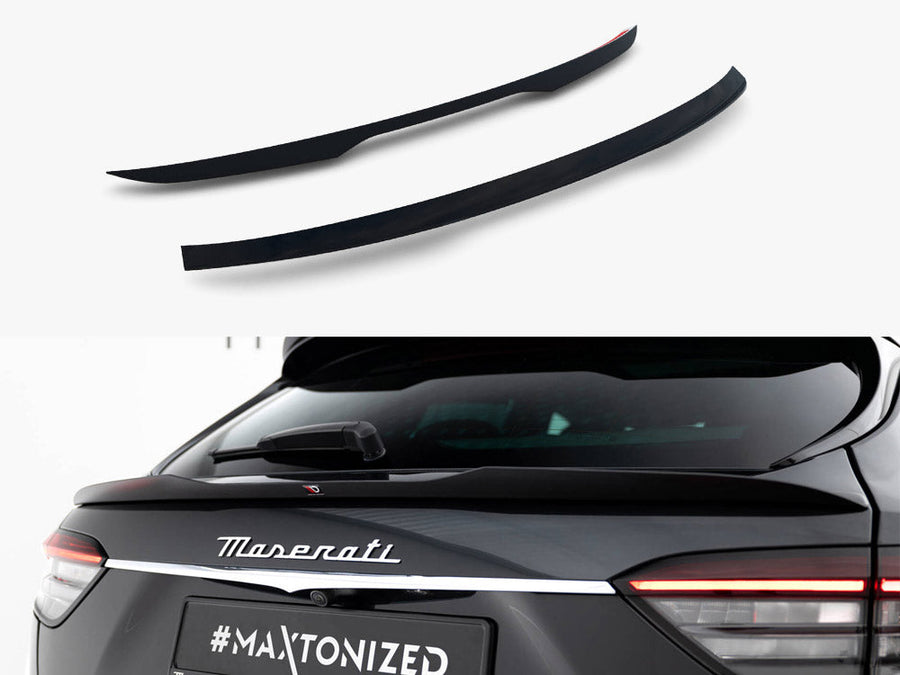 Maxton Design - Lower Spoiler CAP Maserati Levante GT Mk1 Facelift