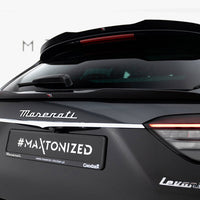 Maxton Design - Lower Spoiler CAP Maserati Levante GT Mk1 Facelift