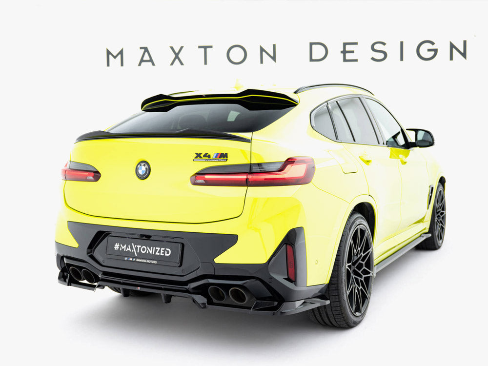 Maxton Design - Upper Spoiler CAP BMW X4 M F98 Facelift – FW Performance
