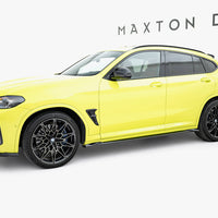 Maxton Design - Side Skirts Diffusers BMW X4M F98 Facelift