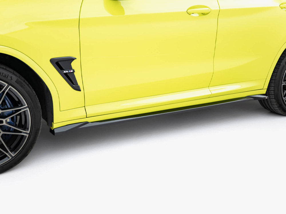 Maxton Design - Side Skirts Diffusers BMW X4M F98 Facelift