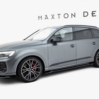 Maxton Design -  Side Skirts Diffusers Audi Q7 S-Line Mk2 Facelift 2