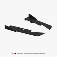 Maxton Design - Street PRO Rear Side Splitters + Flaps Subaru Impreza WRX STI Mk3 Facelift