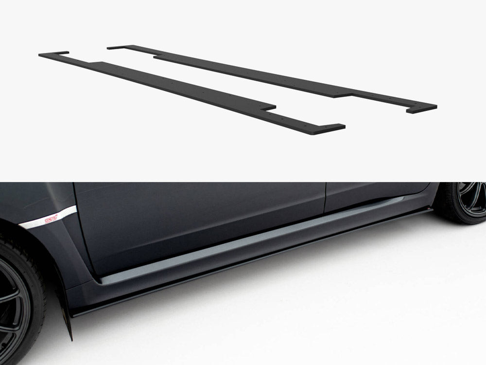 Maxton Design - Street Pro Side Skirts Diffusers Subaru Impreza WRX STI Mk3 Facelift
