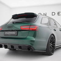 Maxton Design - Rear Side Splitters V.3 Audi A6 S-Line Avant C7