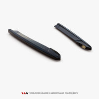 Maxton Design - Rear Side Splitters V.4 Skoda Octavia RS Liftback / Estate Mk4 Facelift