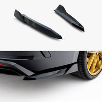 Maxton Design - Rear Side Splitters V.6 Skoda Octavia RS Liftback / Estate Mk4 / Mk4 Facelift
