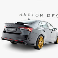 Maxton Design - Rear Side Splitters V.6 Skoda Octavia RS Liftback / Estate Mk4 / Mk4 Facelift
