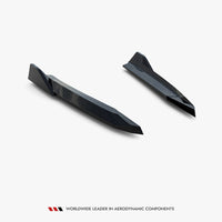 Maxton Design - Rear Side Splitters V.6 Skoda Octavia RS Liftback / Estate Mk4 / Mk4 Facelift