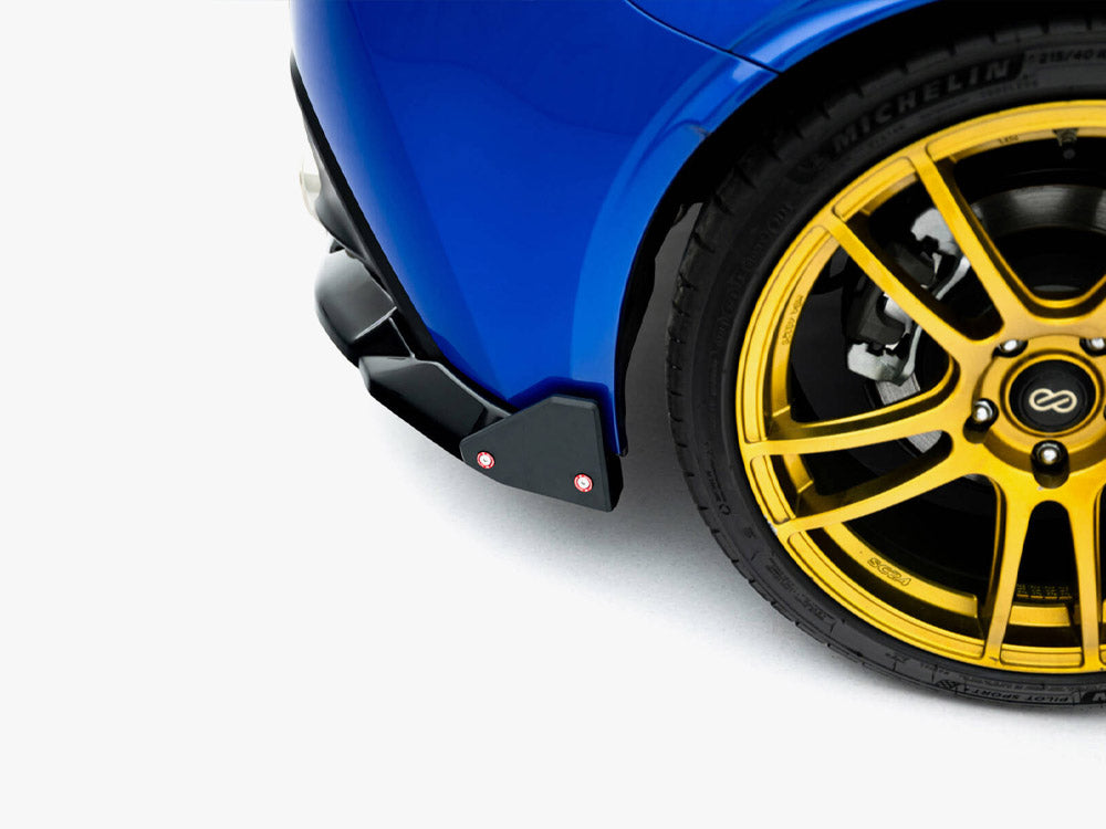 Maxton Design - Central Rear Splitter (Vertical Bars) V.1 + Flaps Subaru BRZ Mk2