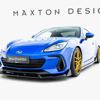 Maxton Design - Front Splitter V.1 + Flaps Subaru BRZ Mk2