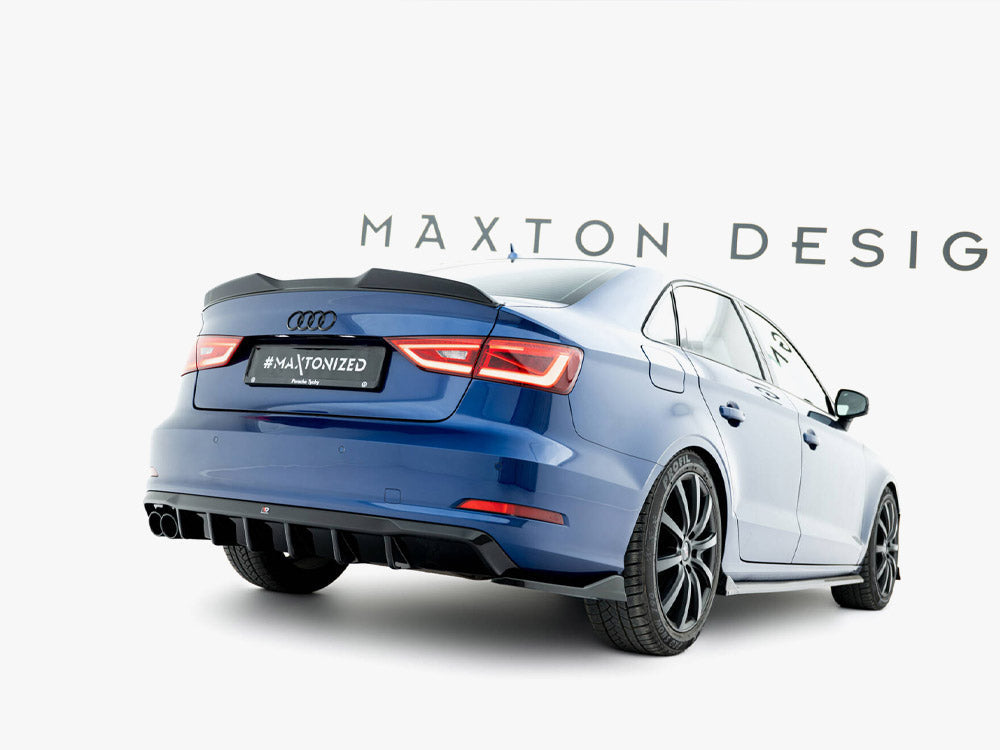 Maxton Design -Rear Side Splitters Audi A3 Sedan 8V