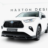 Maxton Design - FRONT SPLITTER V.2 TOYOTA HIGHLANDER MK4