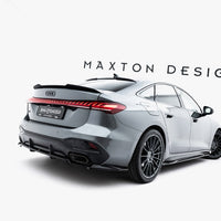 Maxton Design - Rear Splitter (Vertical Bars) Audi A5 S-Line Sedan / Avant B10
