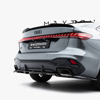 Maxton Design - Rear Splitter (Vertical Bars) Audi A5 S-Line Sedan / Avant B10