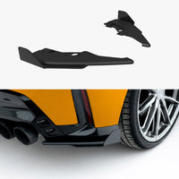 Maxton Design - Street PRO Rear Side Splitters V.2 + Flaps BMW 1 M-Pack F70