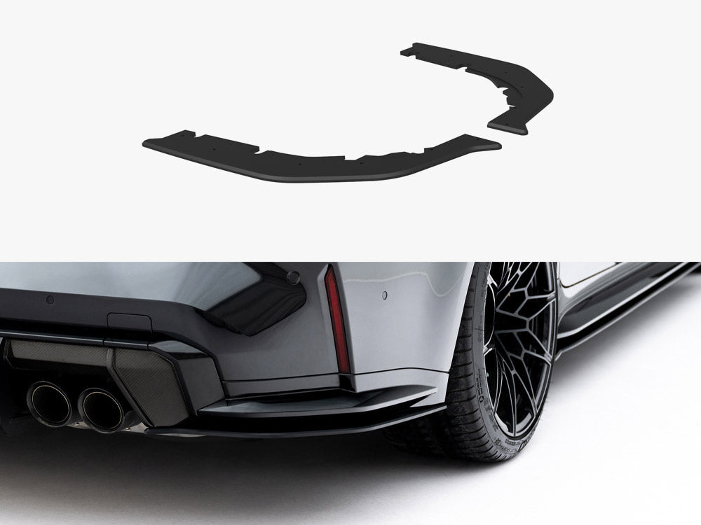 Maxton Design - Street PRO Rear Side Splitters V.3 BMW M3 Sedan / Touring G80 / G81