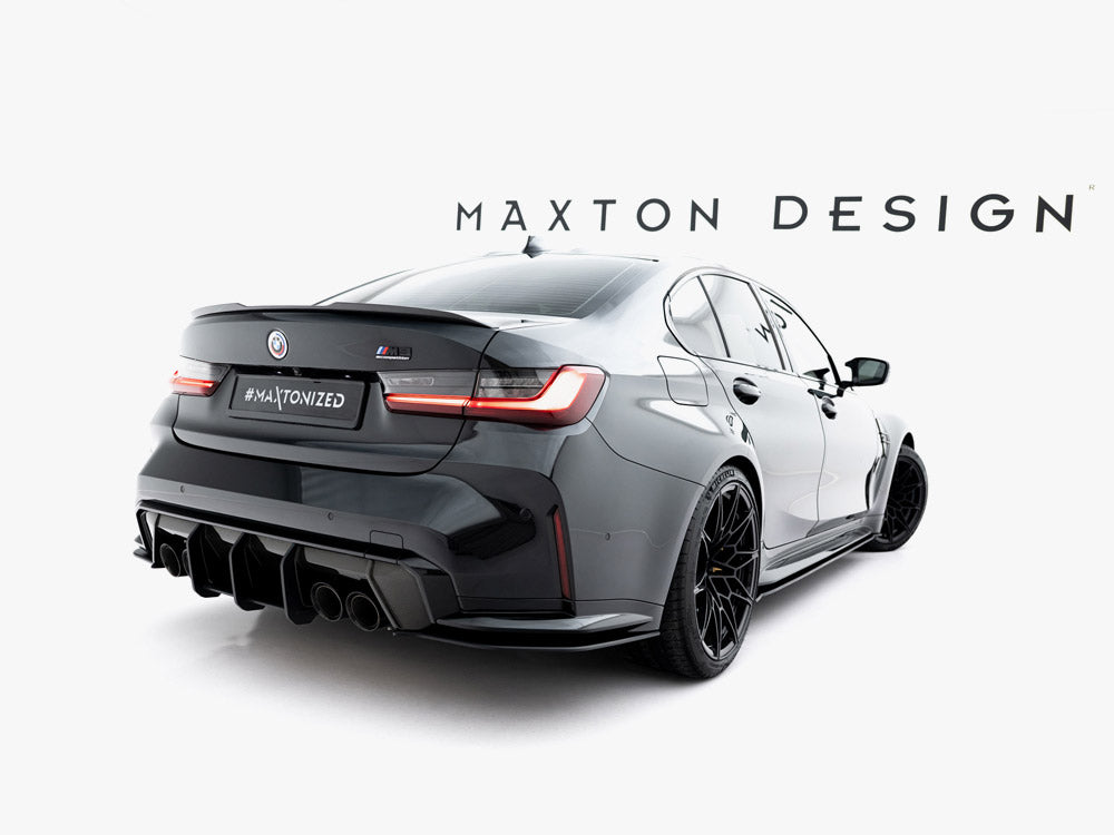 Maxton Design - Street PRO Rear Side Splitters V.3 BMW M3 Sedan / Touring G80 / G81