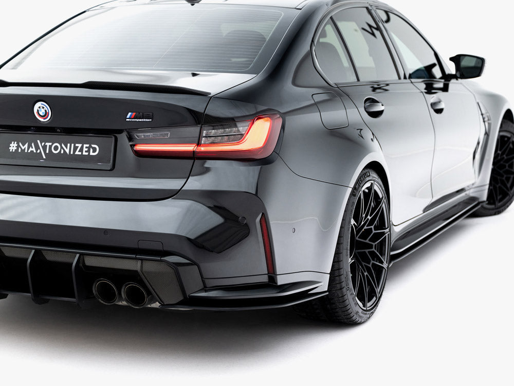 Maxton Design - Street PRO Rear Side Splitters V.3 BMW M3 Sedan / Touring G80 / G81