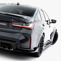 Maxton Design - Rear Side Splitters V.5 BMW M3 Sedan / Touring G80 / G81