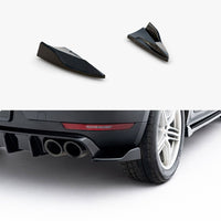 Maxton Design - Rear Side Splitters V.2 Porsche Macan Mk1