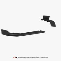 Maxton Design - Street PRO Rear Side Splitters + Flaps Toyota GR Corolla Mk12