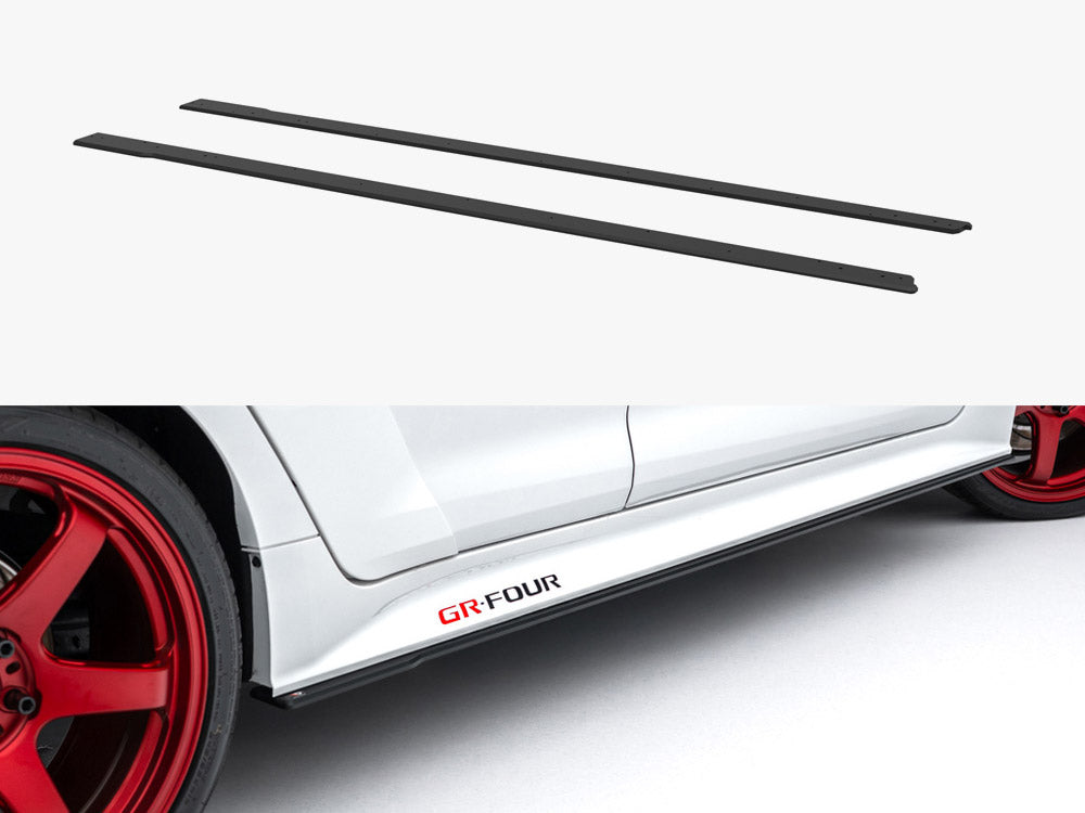 Maxton Design - Street Pro Side Skirts Diffusers Toyota GR Corolla Mk12