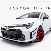 Maxton Design - Street PRO Front Splitter + Flaps Toyota GR Corolla Mk12