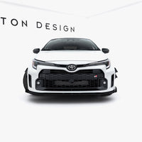 Maxton Design - Street PRO Front Splitter + Flaps Toyota GR Corolla Mk12
